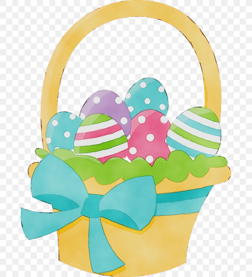 Easter Egg, PNG, 685x900px, Watercolor, Easter, Easter Egg, Gift Basket, Paint Download Free
