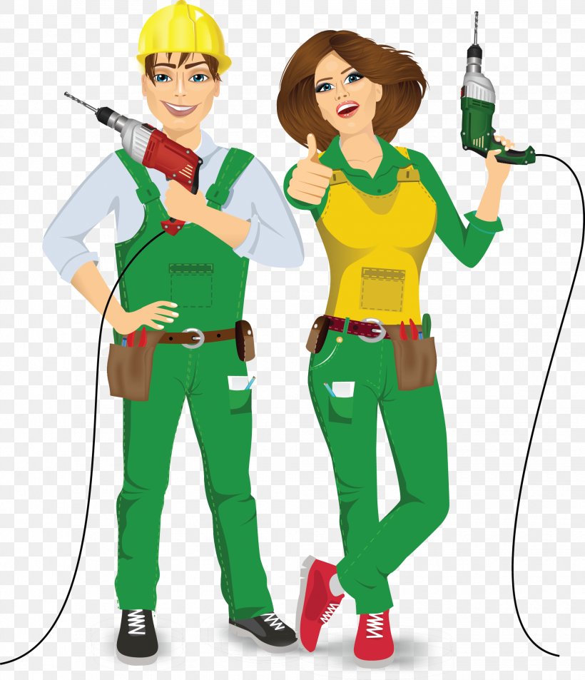 Royalty-free Handyman Clip Art, PNG, 2035x2366px, Royaltyfree, Artwork, Cartoon, Clothing, Costume Download Free