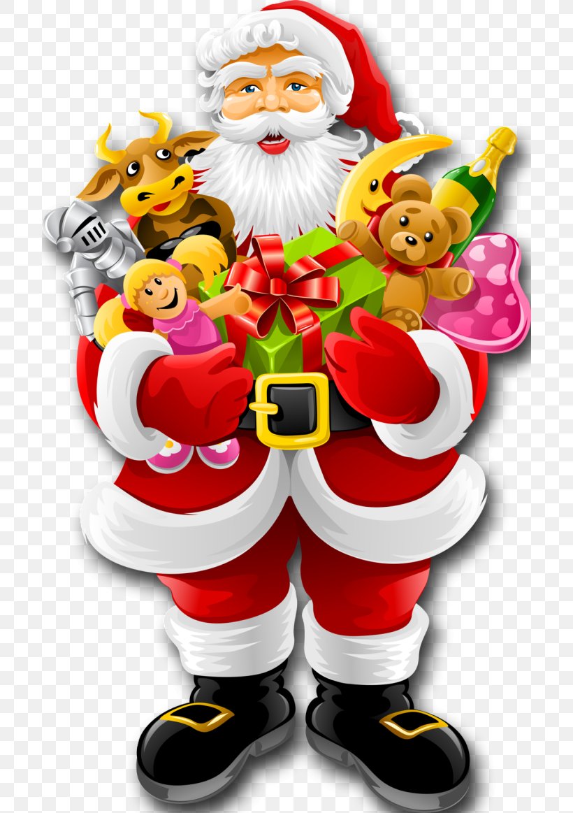 Santa Claus Christmas Day Image Drawing Painting, PNG, 700x1163px ...