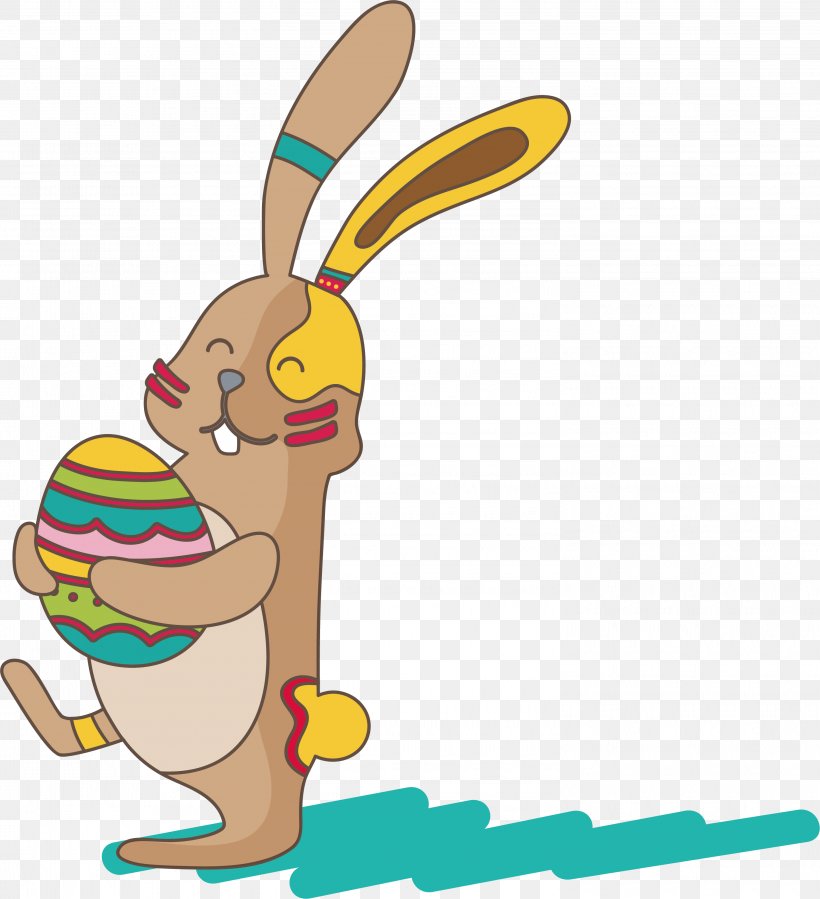 European Rabbit Euclidean Vector, PNG, 2995x3287px, European Rabbit, Art, Cartoon, Easter, Easter Bunny Download Free