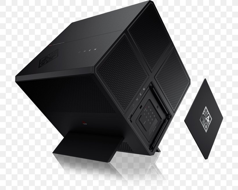 Hewlett-Packard Computer Cases & Housings Laptop Desktop Computers Gaming Computer, PNG, 718x654px, Hewlettpackard, Black, Computer, Computer Cases Housings, Computer Hardware Download Free