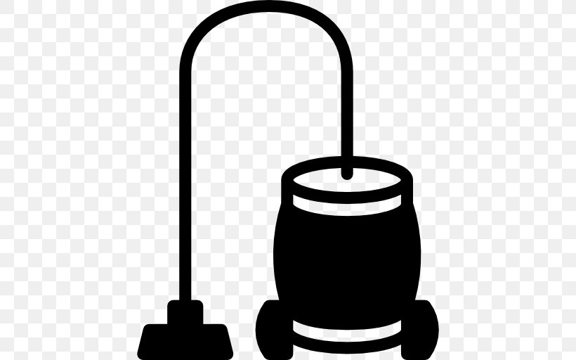 Hoover Vacuum Cleaner Home Appliance Clip Art, PNG, 512x512px, Hoover, Black And White, Cleaning, Home Appliance, Industrial Design Download Free