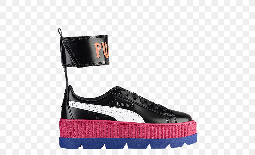 Sports Shoes PUMA FENTY X PUMA Ankle Strap Sneakers Brothel Creeper, PNG, 500x500px, Sports Shoes, Adidas, Black, Brand, Brothel Creeper Download Free