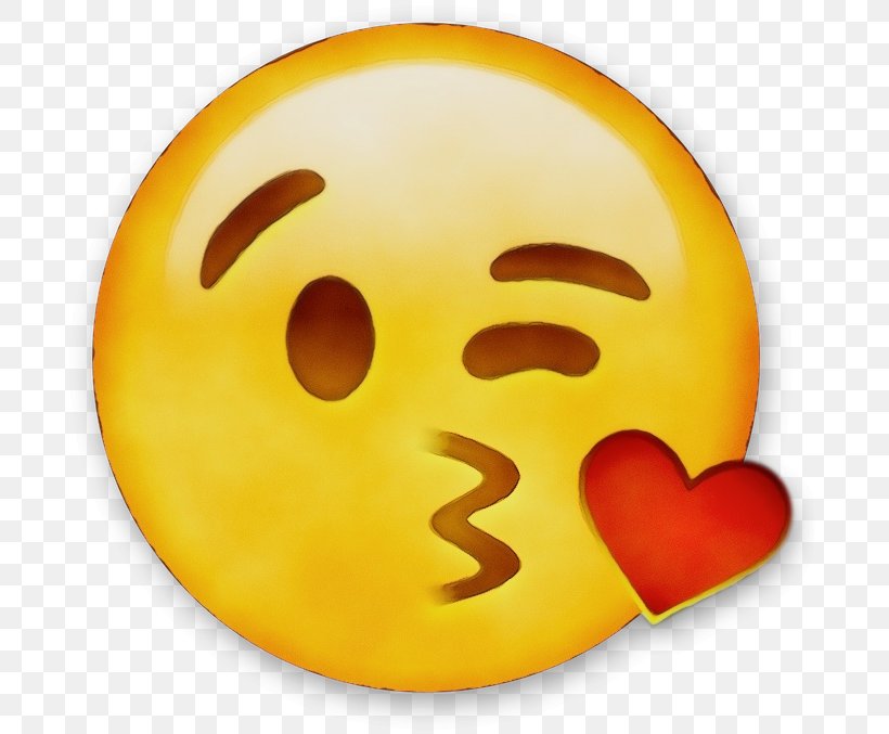 Love Heart Emoji Png 700x677px Watercolor Emoji Emoticon Face Facial Expression Download Free