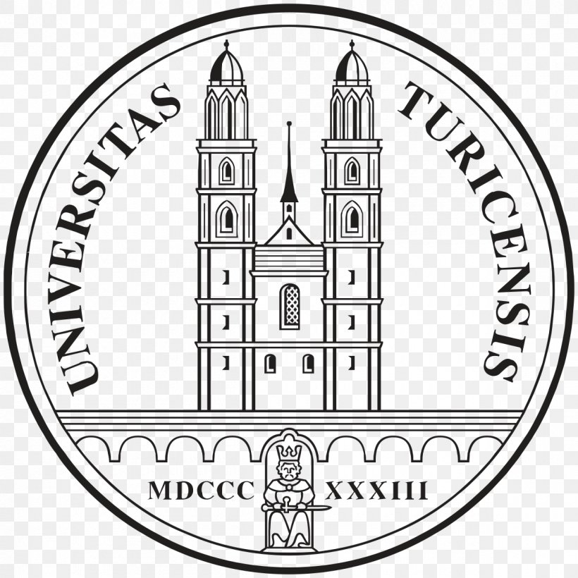 University Of Zurich Doctor Of Philosophy Professor College, PNG, 1200x1200px, University Of Zurich, Area, Black And White, College, Doctor Of Philosophy Download Free