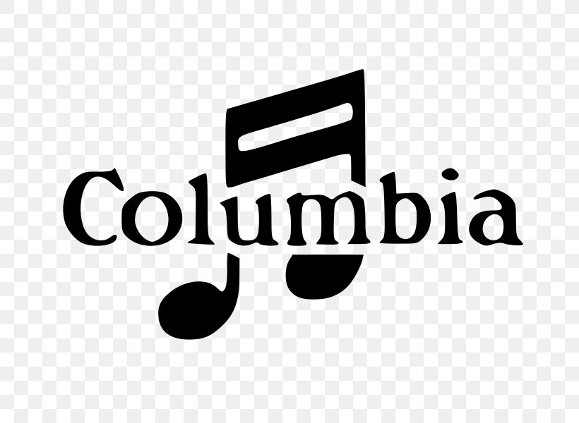 Columbia Records Phonograph Record Logo Columbia Graphophone Company EMI, PNG, 753x600px, Columbia Records, Area, Black And White, Brand, Columbia Graphophone Company Download Free