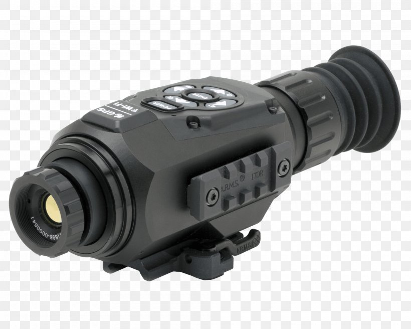 Telescopic Sight Thermal Weapon Sight Thermography Thermographic Camera American Technologies Network Corporation, PNG, 2000x1600px, Telescopic Sight, Camera Lens, Flashlight, Flir Systems, Hardware Download Free