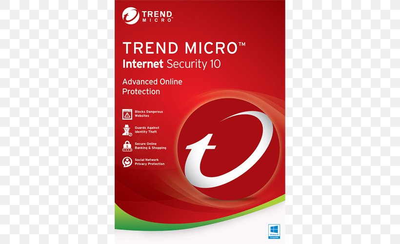 Trend Micro Internet Security Computer Security Software Antivirus Software, PNG, 500x500px, Trend Micro Internet Security, Antivirus Software, Brand, Computer, Computer Network Download Free