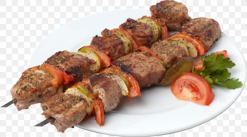 Kebab Russian Cuisine Barbecue Grill Chinese Cuisine Dish, PNG, 2682x1496px, Kebab, Animal Source Foods, Barbecue Grill, Brochette, Chicken Meat Download Free