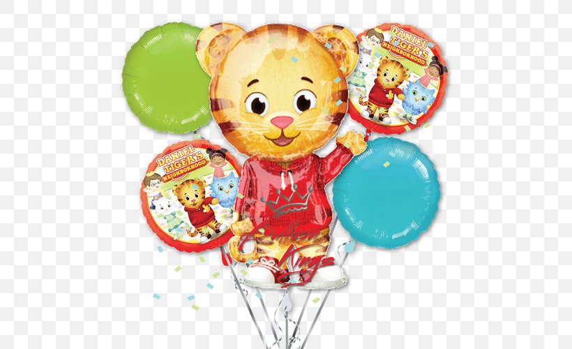 Balloon Miss Elaina Public Broadcasting Service Tiger Party, PNG, 500x500px, Balloon, Baby Toys, Balloon Kings, Birthday, Character Download Free