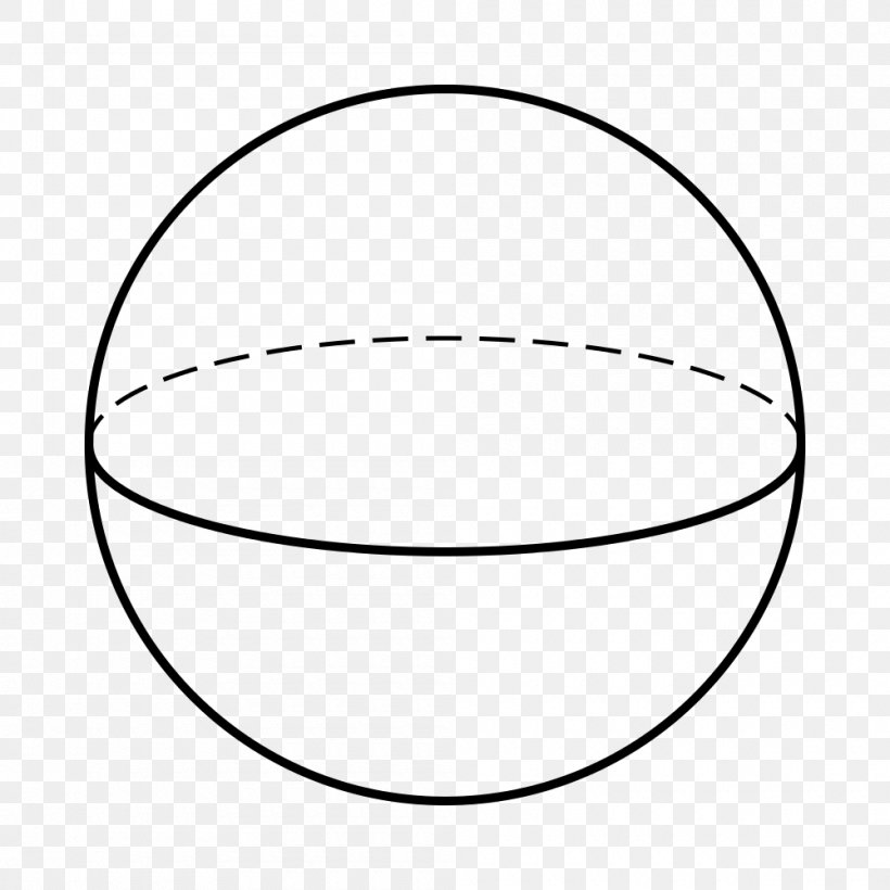 Sphere Mathematics Solid Angle Geometry Shape, PNG, 1000x1000px, Sphere, Area, Black, Black And White, Cone Download Free