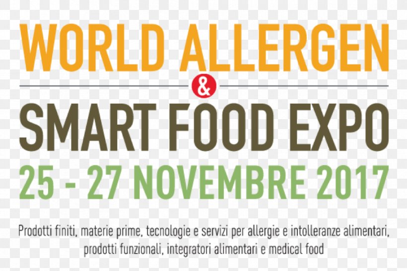 World Allergen Smart Food Expo Brand Logo Font Profile