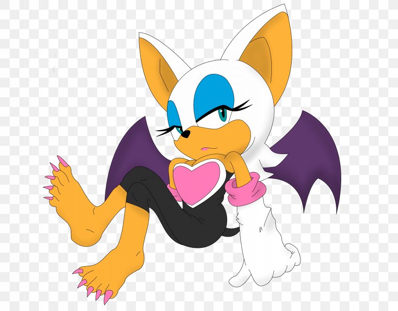 Rouge The Bat Whiskers Sonic The Hedgehog Art Sonic Drive-In, PNG, 6400x5000px, Rouge The Bat, Art, Artist, Bat, Carnivoran Download Free