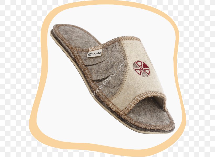 Slipper Sandal Shoe Brown, PNG, 600x600px, Slipper, Beige, Brown, Footwear, Outdoor Shoe Download Free