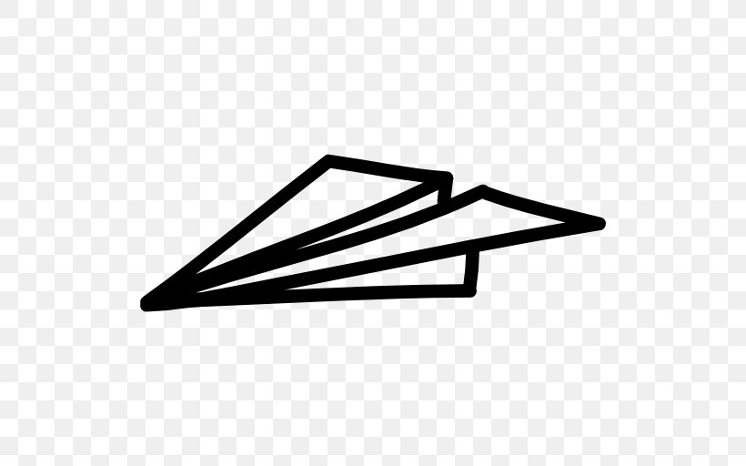 Airplane Paper Plane, PNG, 512x512px, Airplane, Black And White, Drawing, Paper, Paper Plane Download Free