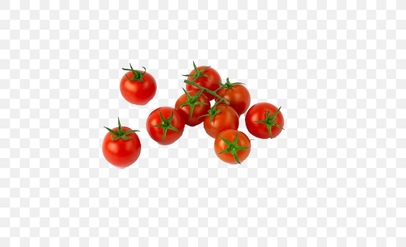 Cherry Tomato Plum Tomato Grape Tomato Vegetable, PNG, 500x500px, Cherry Tomato, Bush Tomato, Cherry, Diet Food, Food Download Free