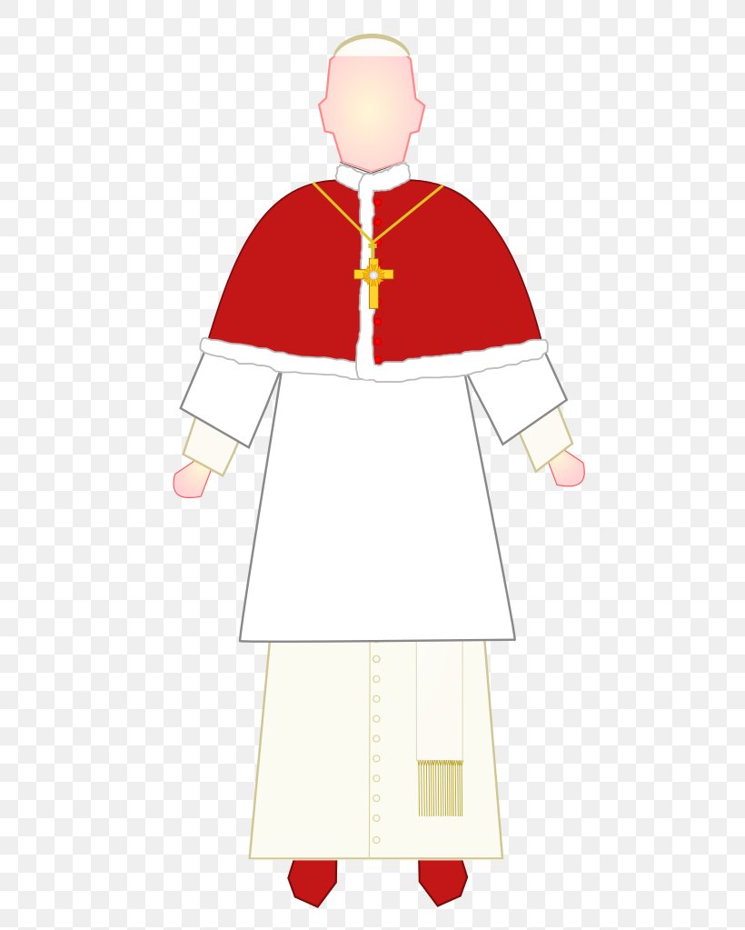 Pope Papal Regalia And Insignia Clothing Choir Dress Cassock, PNG, 503x1023px, Pope, Art, Canon, Cassock, Choir Dress Download Free