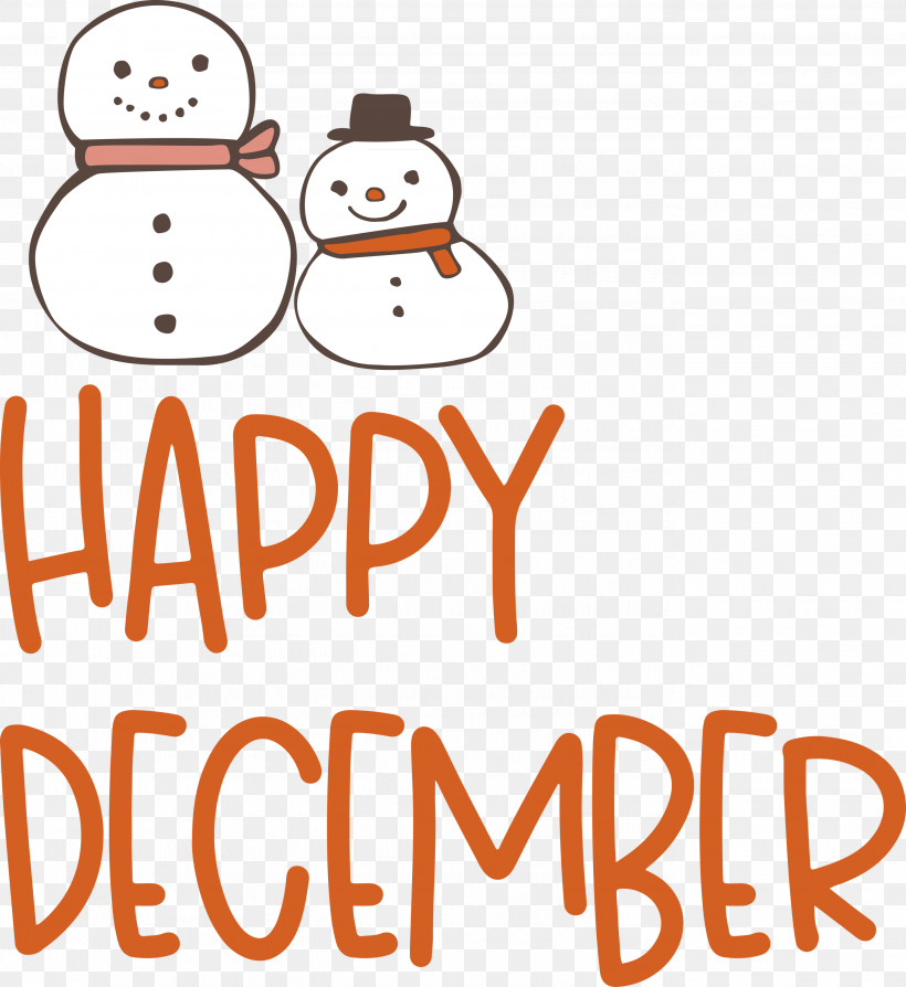 Happy December December, PNG, 2750x3000px, Happy December, Behavior, Cartoon, December, Happiness Download Free