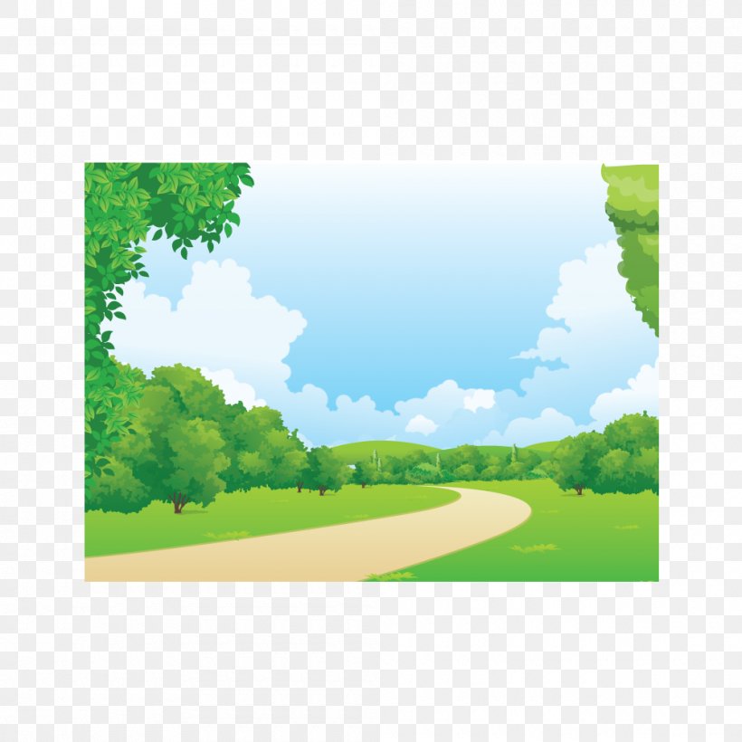 Vector Graphics Desktop Wallpaper Image Illustration, PNG, 1000x1000px, Cartoon, Architecture, Art, City, Cloud Download Free