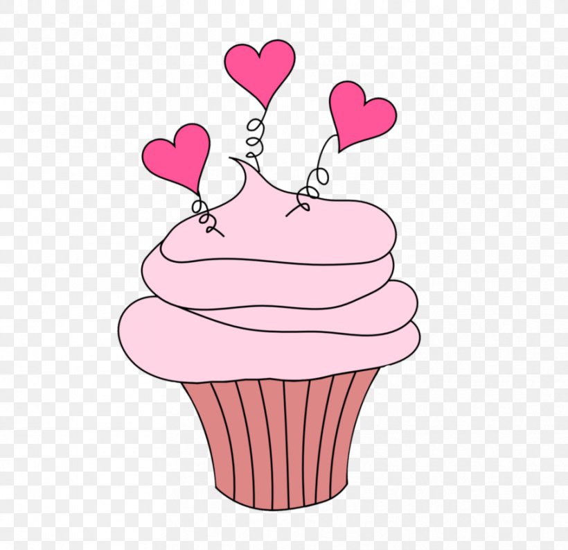 Cupcake Muffin Frosting & Icing Valentine's Day Clip Art, PNG, 908x879px, Watercolor, Cartoon, Flower, Frame, Heart Download Free