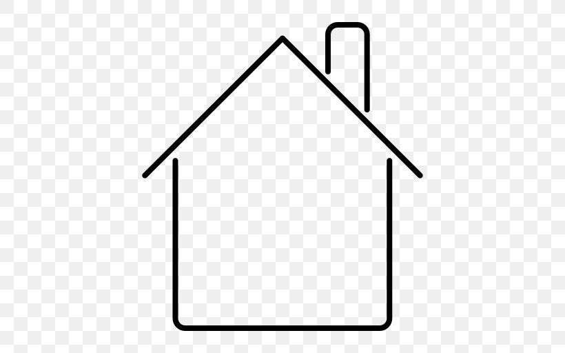 Summer House Real Estate Symbol, PNG, 512x512px, House, Area, Black And White, Line Art, Pictogram Download Free