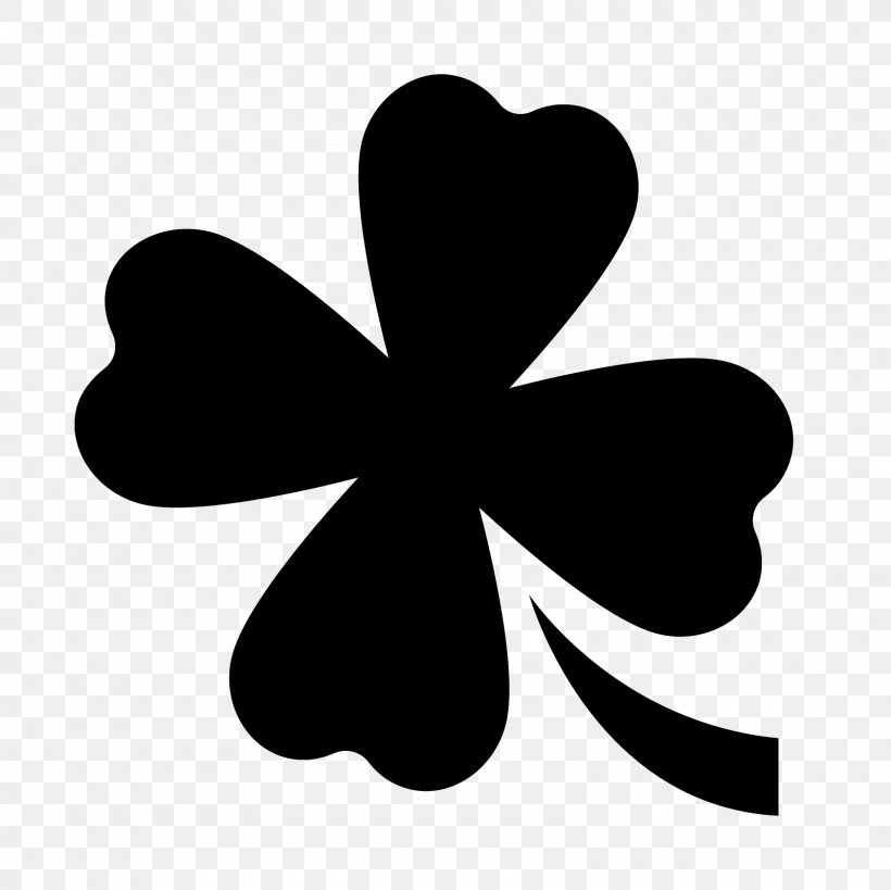 Clover Font, PNG, 1600x1600px, Clover, Black And White, Computer Font, Flower, Flowering Plant Download Free