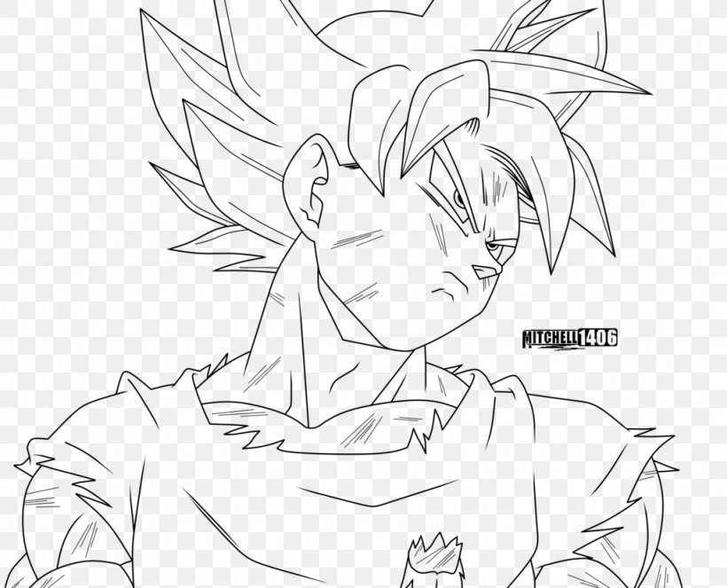 Goku Beerus Vegeta Line Art Drawing, PNG, 1024x829px, Watercolor, Cartoon, Flower, Frame, Heart Download Free