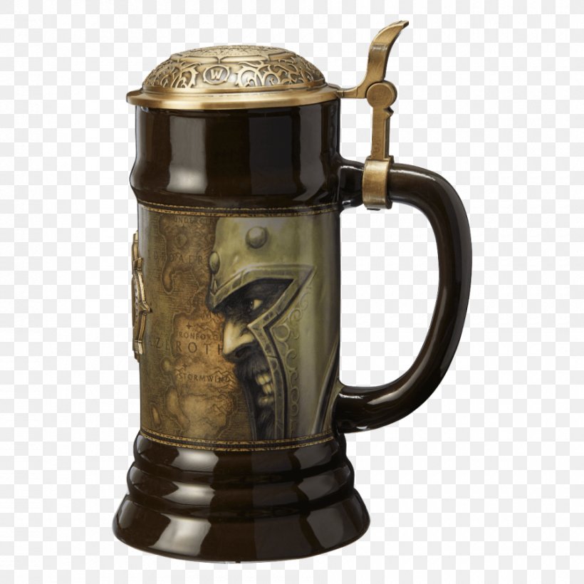 Beer Stein World Of Warcraft 2017 BlizzCon Hearthstone Blizzard Entertainment, PNG, 900x900px, 2017 Blizzcon, Beer Stein, Blizzard Entertainment, Blizzcon, Brass Download Free