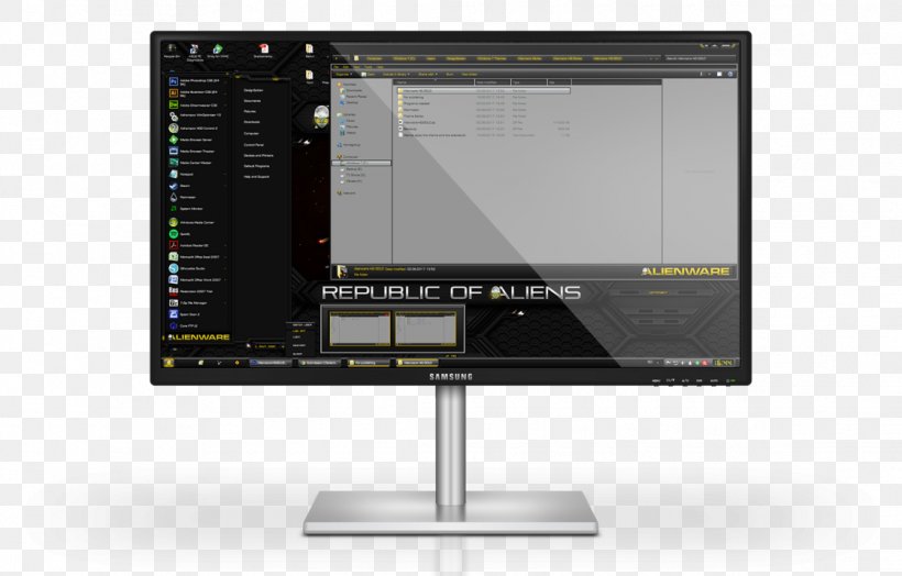 Computer Monitors Computer Software Dark Display Device Theme, PNG, 1118x715px, Computer Monitors, Alienware, Computer, Computer Monitor, Computer Monitor Accessory Download Free