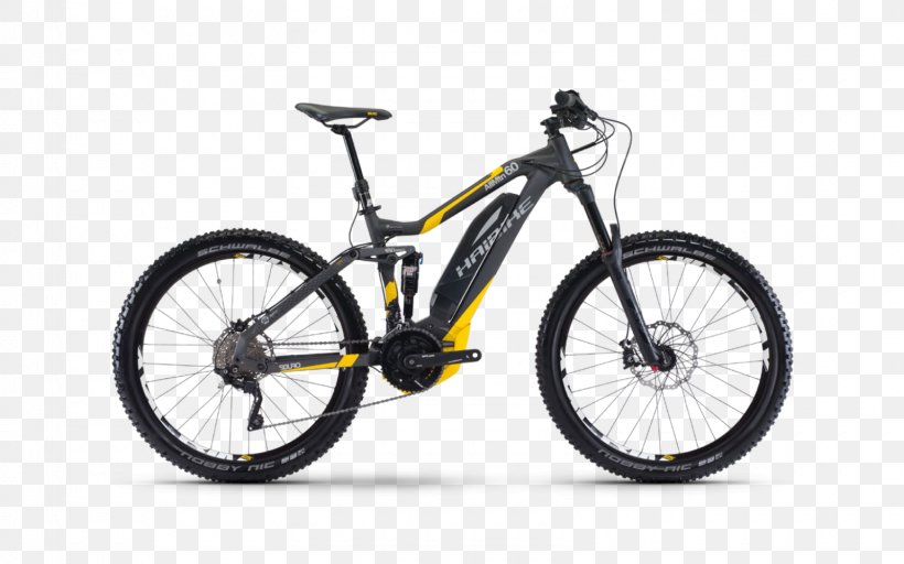 Electric Bicycle Mountain Bike Yamaha Motor Company Haibike, PNG, 1600x1000px, Electric Bicycle, Automotive Exterior, Automotive Tire, Bicycle, Bicycle Accessory Download Free