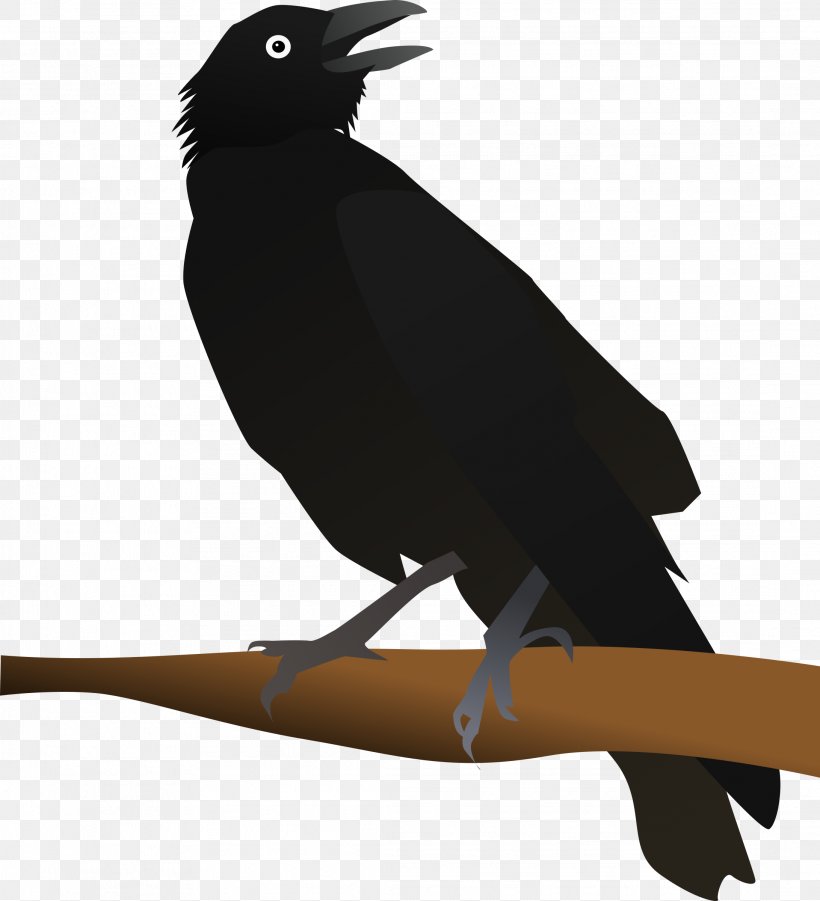 New Caledonian Crow American Crow Clip Art Openclipart, PNG, 2183x2400px, New Caledonian Crow, American Crow, Beak, Bird, Common Raven Download Free