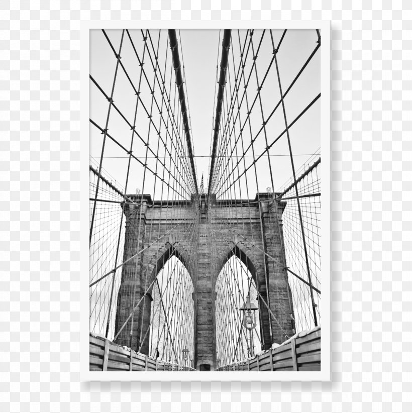 Brooklyn Bridge Manhattan Bridge Brooklyn–Battery Tunnel Photography, PNG, 1200x1203px, Brooklyn Bridge, Arch, Architecture, Black And White, Bridge Download Free