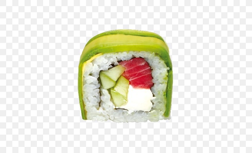 California Roll Sashimi Makizushi Sushi Smoked Salmon, PNG, 500x500px, California Roll, Asian Food, Avocado, Cheese, Comfort Food Download Free