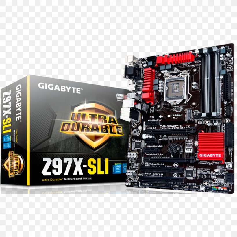 Intel LGA 1150 Motherboard ATX Gigabyte Technology, PNG, 1200x1200px, Intel, Atx, Central Processing Unit, Chipset, Computer Component Download Free