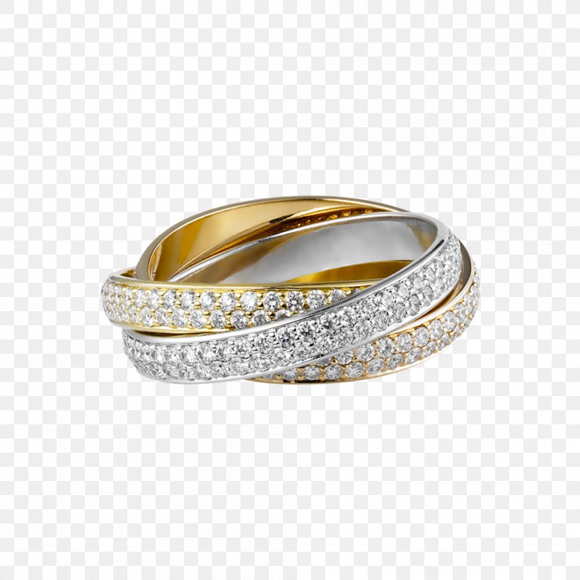 Cartier Ring Jewellery Diamond Gold, PNG, 1000x1000px, Cartier, Bangle, Bling Bling, Bracelet, Bulgari Download Free
