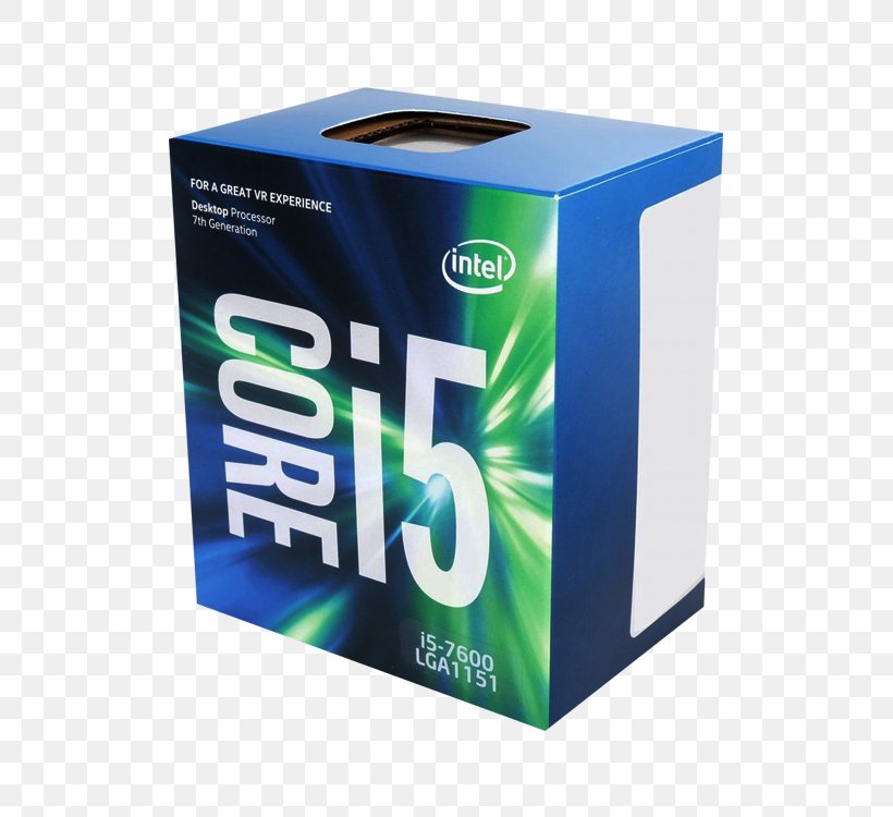 Intel Core I5 Kaby Lake Central Processing Unit, PNG, 750x750px, Intel, Brand, Central Processing Unit, Cpu Socket, Intel Core Download Free