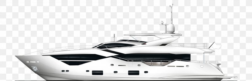 Poole Yacht Boat Sunseeker Ship, PNG, 1999x645px, Poole, Black And White, Boat, Boating, Cabin Download Free