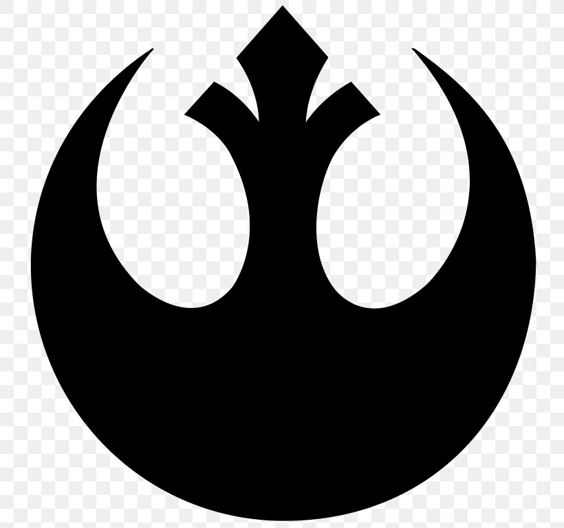 Rebel Alliance Star Wars: Rebellion Galactic Empire Logo, PNG, 768x768px, Rebel Alliance, Black, Black And White, Force, Galactic Empire Download Free