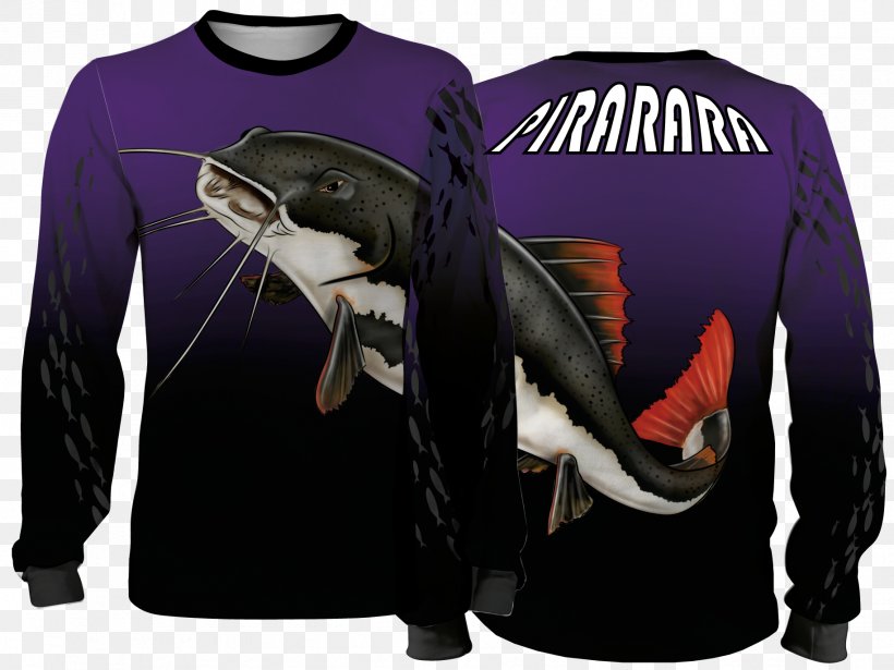 T-shirt Fishing Sleeve Redtail Catfish, PNG, 1828x1371px, Tshirt, Brand, Cap, Fish, Fishing Download Free