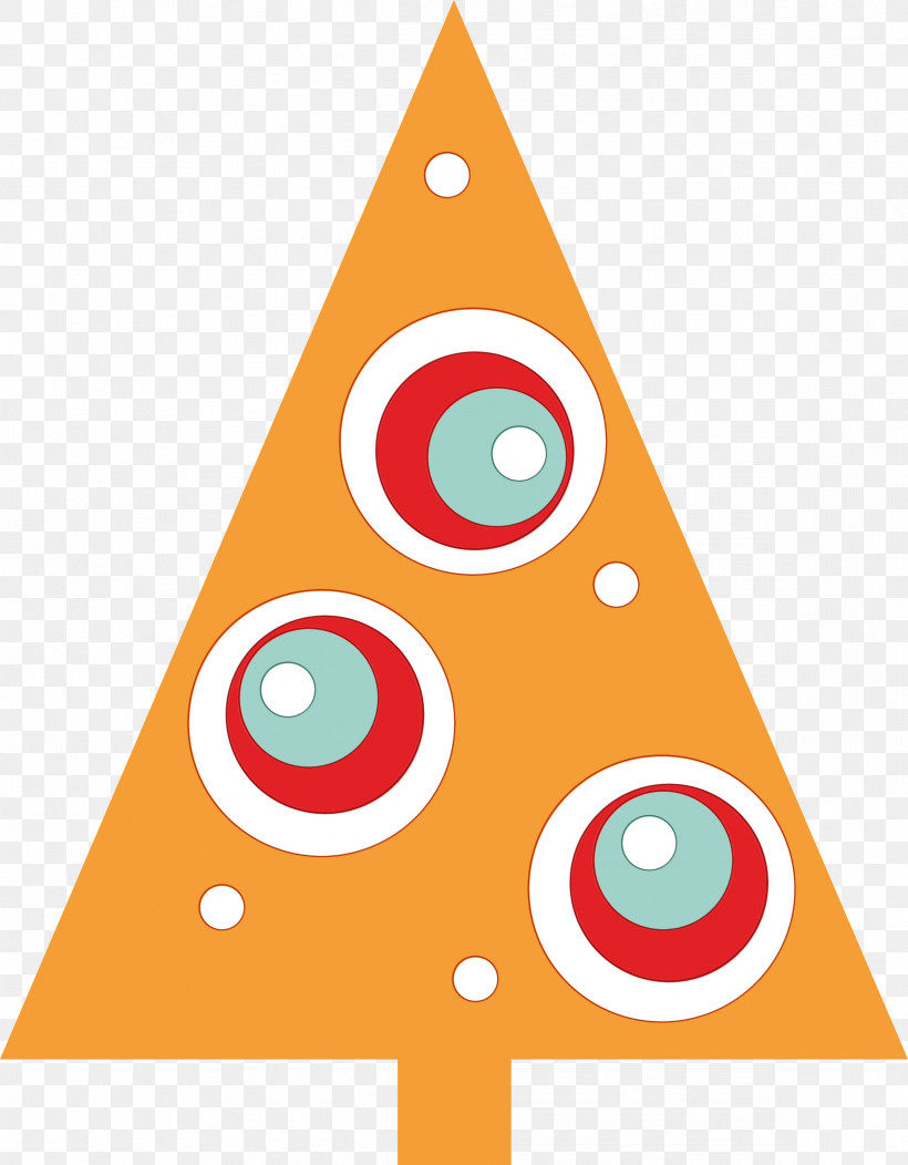 Triangle Triangle Circle Cone Line, PNG, 2338x3000px, Christmas Tree, Circle, Cone, Line, Paint Download Free