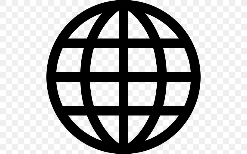 Globe World Clip Art, PNG, 512x512px, Globe, Area, Black And White, Brand, Earth Download Free