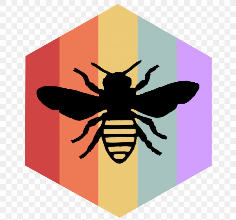Honey Bee Vector Graphics Clip Art Image, PNG, 3592x3350px, Bee, Africanized Bee, Arthropod, Beekeeping, Bumblebee Download Free