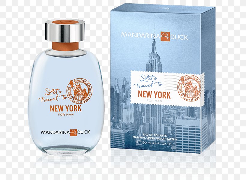 Perfume New York City Mandarina Duck Eau De Cologne Woman, PNG, 738x600px, Perfume, Aroma, Aroma Compound, Aromatic Compounds, Brand Download Free