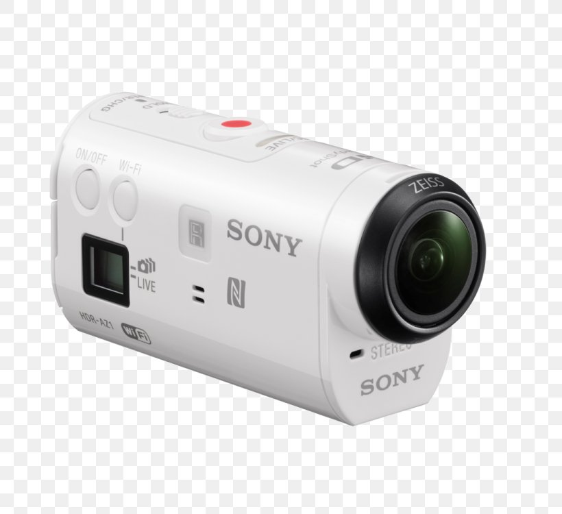 Sony AZ1VR Action Cam Mini Video Cameras Action Camera Sony Action Cam FDR-X3000, PNG, 750x750px, Watercolor, Cartoon, Flower, Frame, Heart Download Free