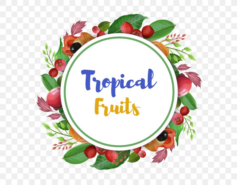 Fruit Tropics Clip Art, PNG, 640x640px, Fruit, Flower, Food, Forest, Griddle Download Free