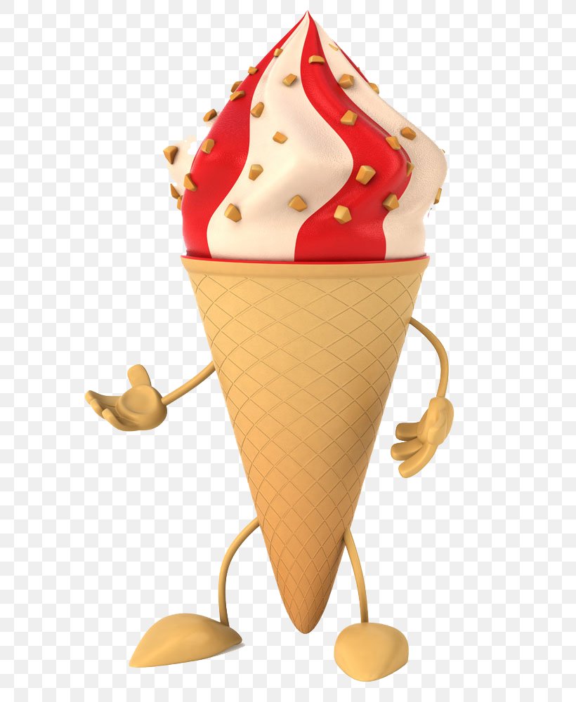 Ice Cream Cone Milk Strawberry, PNG, 611x1000px, Ice Cream, Aedmaasikas, Carpigiani, Cartoon, Cows Milk Download Free