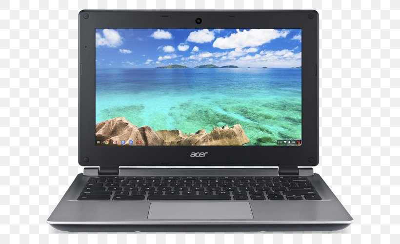 Laptop Acer Chromebook 11 C730 Acer Chromebook 11 CB3 Dell Celeron, PNG, 750x500px, Laptop, Acer, Acer Aspire, Acer Chromebook 11 Cb3, Celeron Download Free