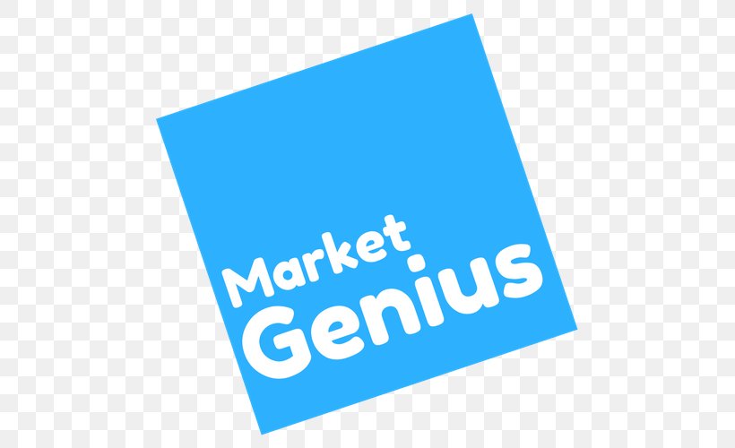 Logo Advertising Real Estate Market Genius Web Design, PNG, 500x500px, Logo, Advertising, Area, Blue, Brand Download Free