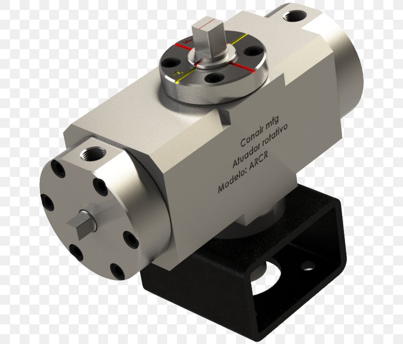 Rotary Actuator Hydraulics Torque Ball Valve, PNG, 700x700px, Rotary Actuator, Actuator, Ball Valve, Compressed Air, Cylinder Download Free