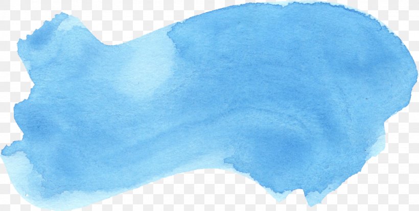 Blue Watercolor Painting Azure, PNG, 1024x516px, Blue, Aqua, Art, Azure, Brush Download Free
